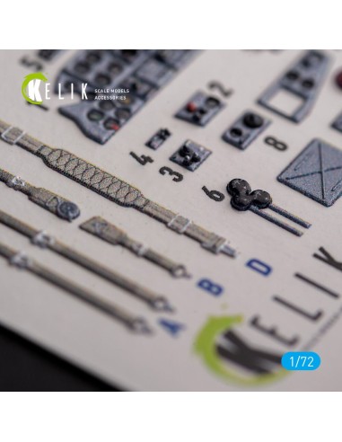 Il-2 Shturmovik - interior 3D decals for Tamiya kit 