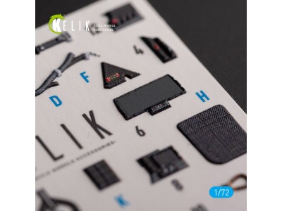 F-35B - interior 3D decals for Tamiya kit 