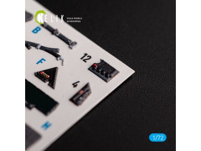 F-35B - interior 3D decals for Tamiya kit 