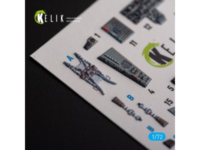 Mig-29 Fulcrum-C 9-13 interior 3D decals for GWH kit 