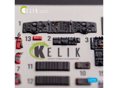 HC.1 Chinook - interior 3D decals for Airfix kit 