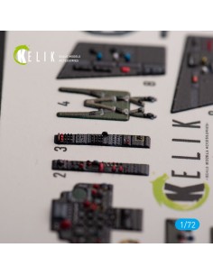 Super Etendard - interior 3D decals for Academy kit  2