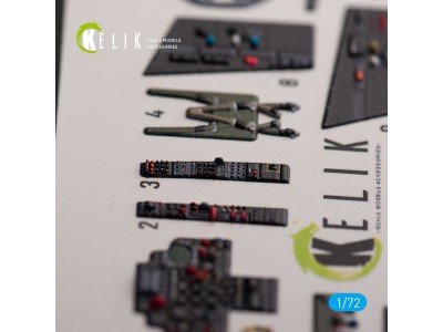 Super Etendard - interior 3D decals for Academy kit 