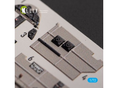 Brewster 239E - interior 3D decals for Hobby 2000/Hasegawa kit 