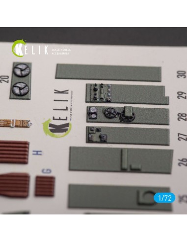 Bristol Beauhfighter TF.X - interior 3D decals for Airfix kit 