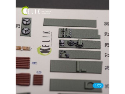 Bristol Beauhfighter TF.X - interior 3D decals for Airfix kit 