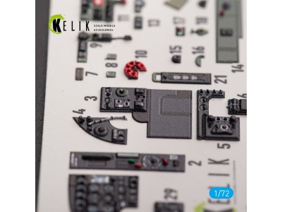 Bristol Beaufort Mk.1 - interior 3D decals for Airfix kit 