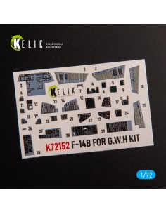 F-14B - interior 3D decals for GWH kit 