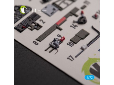P-40K - interior 3D decals for Special Hobby kit 