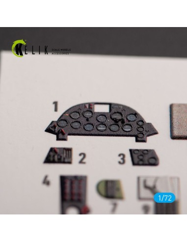 F4U-1A Corsair - interior 3D decals for Tamiya kit 