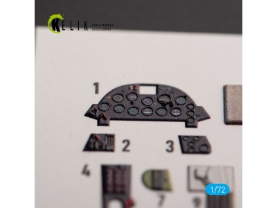 F4U-1A Corsair - interior 3D decals for Tamiya kit 
