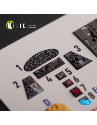 TBM-3E - interior 3D decals for Hobby 2000/Hasegawa kit 