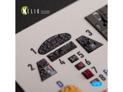 TBM-3E - interior 3D decals for Hobby 2000/Hasegawa kit 