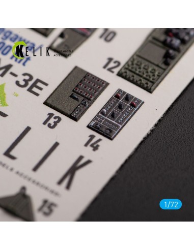 TBM-3E - interior 3D decals for Hobby 2000/Hasegawa kit 