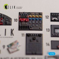 AVRO LANCASTER B.III - interior 3D decals for Airfix kit 
