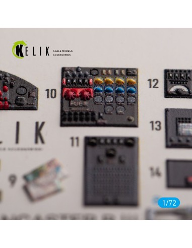 AVRO LANCASTER B.III - interior 3D decals for Airfix kit 