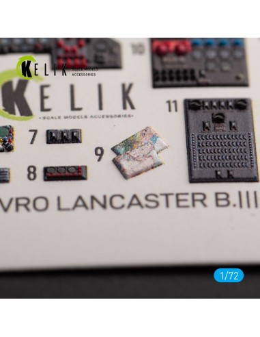 AVRO LANCASTER B.III - interior 3D decals for Airfix kit 