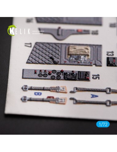 L-29 Delfin - interior 3D decals for AMK kit 