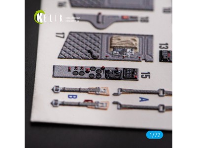 L-29 Delfin - interior 3D decals for AMK kit 