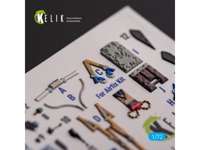 F.2A Lighting - interior 3D decals for Airfix kit 