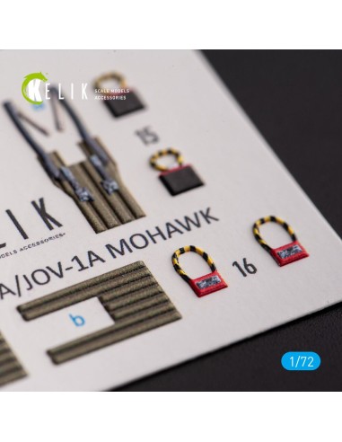 OV-1A/JOV-1A MOHAWK - interior 3D decals for ClearProp kit 