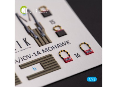 OV-1A/JOV-1A MOHAWK - interior 3D decals for ClearProp kit 