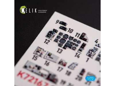 SU-17M4P/22M4 - interior 3D decals for ModelSvit kit 