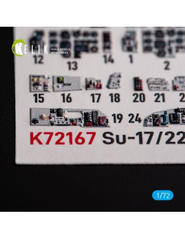 SU-17M4P/22M4 - interior 3D decals for ModelSvit kit 