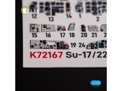 SU-17M4P/22M4 - interior 3D decals for ModelSvit kit 