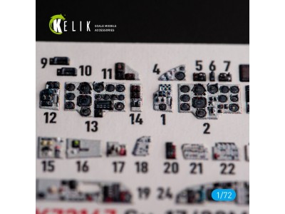 SU-17M4P/22M4 - interior 3D decals for ModelSvit kit 