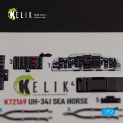 UH-34J SEA HORSE - interior 3D decals for Italeri kit  2