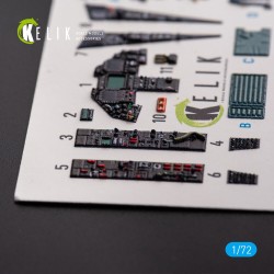 F-117A NIGHTHAWK - interior 3D decals for Hasegawa kit  2