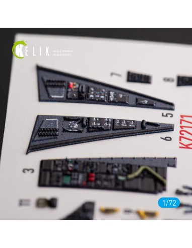 F-117A NIGHTHAWK - interior 3D decals for Academy kit 