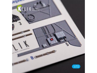 Morane-Saulnier M.S.406 - interior 3D decals for Hobby 2000/Hasegawa kit 