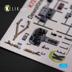 Dewoitine D.520 - interior 3D decals for Hobby 2000/Hasegawa kit  2