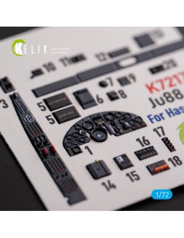 Ju88 G-6 - interior 3D decals for Hasegawa kit 