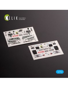 MiG-29UB - interior 3D decals for IBG models kit 