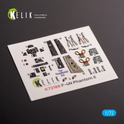 F-4N Phantom - interior 3D decals for FineMolds kit 
