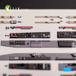 T-33A Shooting Star - interior 3D decals for Platz kit  2