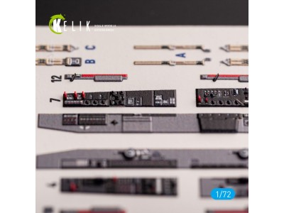 T-33A Shooting Star - interior 3D decals for Platz kit 
