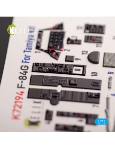 F-84G Thunderjet - interior 3D decals for Tamiya kit  2