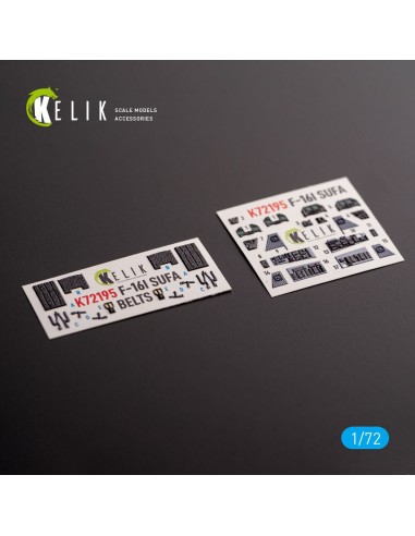 F-16I - interior 3D decals for Hasegawa kit 
