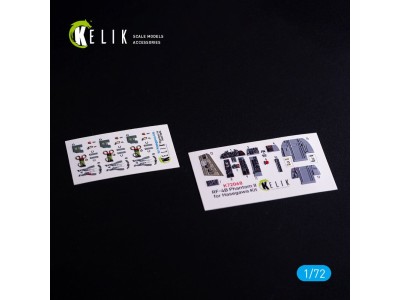 RF-4B - interior 3D decals for Hasegawa kit 