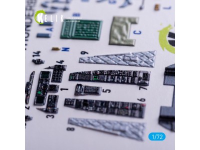 A-10C - interior 3D decals for Hasegawa kit 