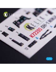 OH-1 NINJA - interior 3D decals for Aoshima kit  2