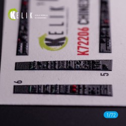 Z-10 Chinese - interior 3D decals for HobbyBoss kit 