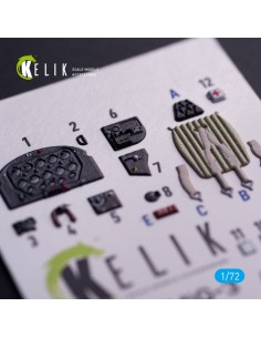 MiG-3 - interior 3D decals for Armory kit 