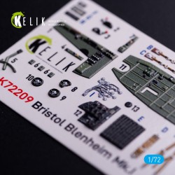Bristol Bleninheim Mk.1 - interior 3D decals for Airfix kit  2