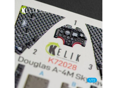 A-4M Skyhawk interior 3D decals for Fujimi/Hobby 2000 kit 