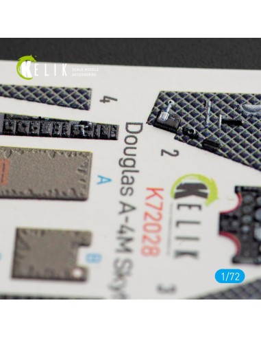 A-4M Skyhawk interior 3D decals for Fujimi/Hobby 2000 kit 